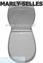 Asiento inodoro MARLY compatible SELLES tapawc