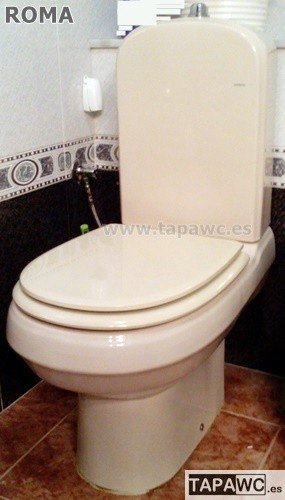 Asiento inodoro ROMA Fijo Tapawc Compatible Porsan Sangra