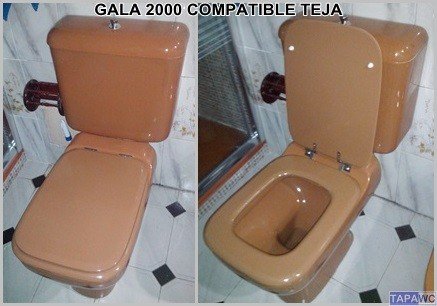 Asiento inodoro GALA 2000 tapawc compatible Gala