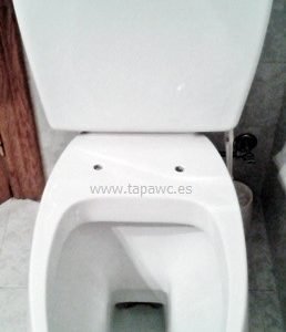 Asiento inodoro CONCORDE tapawc compatible Valadares AMORTIGUADO