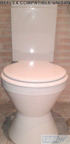 Asiento inodoro HERA fijo tapawc compatible Althea