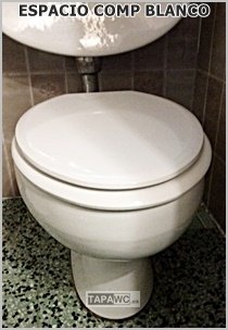 Asiento inodoro ESPACIO tapawc compatible Gala