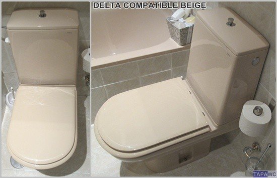 Asiento inodoro DELTA Tapawc Compatible Porsan Sangra