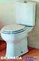 Asiento inodoro GRANADA SANITANA amortiguado tapawc compatible