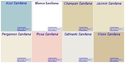 Asiento inodoro IMPERIAL tapawc compatible Sanitana