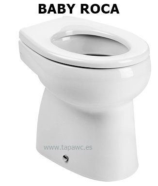 Asiento inodoro INFANTIL BABY ROCA tapawc original