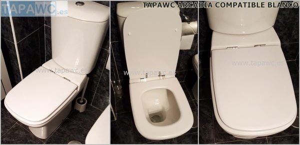Asiento inodoro ARCADIA tapawc compatible Bellavista Teka