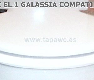 Asiento inodoro EL.1 tapawc compatible GALASSIA