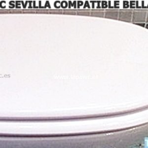 Asiento inodoro SEVILLA Bellavista tapawc compatible