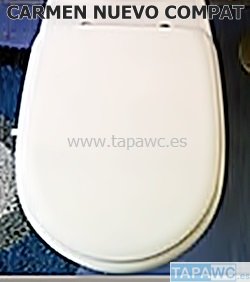 Asiento inodoro CARMEN NUEVO compatible tapawc Roca AMORTIGUADO