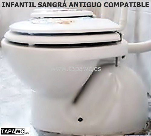 Asiento inodoro INFANTIL SANGRA ANT tapawc compatible