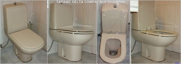 Asiento inodoro DELTA Tapawc Compatible Porsan Sangra