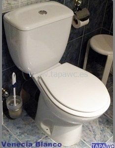 Asiento inodoro VENECIA Fijo Tapawc Compatible Porsan Sangrá