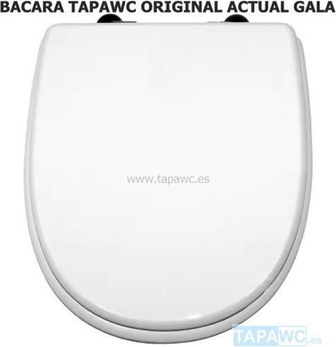 Asiento inodoro BACARA Blanco original DM tapawc Gala