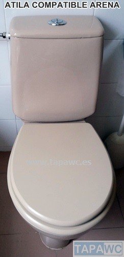 Asiento inodoro ATILA tapawc compatible Jacob Delafon AMORTIGUADO