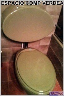 Asiento inodoro ESPACIO Tapawc Compatible Gala AMORTIGUADO