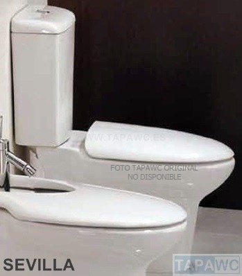 Asiento inodoro SEVILLA Bellavista tapawc compatible