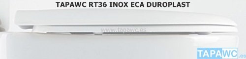 Tapa Wc ECA RECTO DUROPLAST RT36 Tapawc Regulable Standard