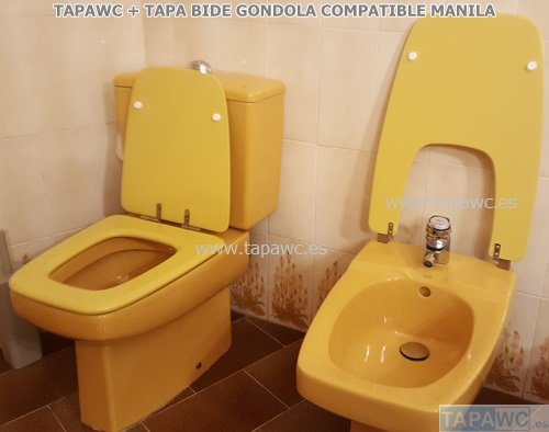 Asiento inodoro GONDOLA tapawc compatible Roca