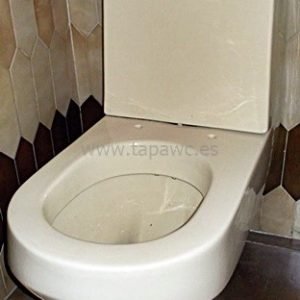 Asiento inodoro QUADRARCO tapawc compatible DOLOMITE