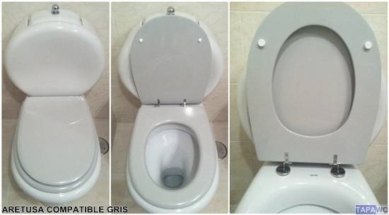 Asiento inodoro ARETUSA tapawc compatible Cesame