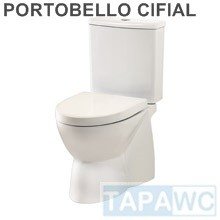 Asiento inodoro PORTOBELLO tapawc compatible Cifial