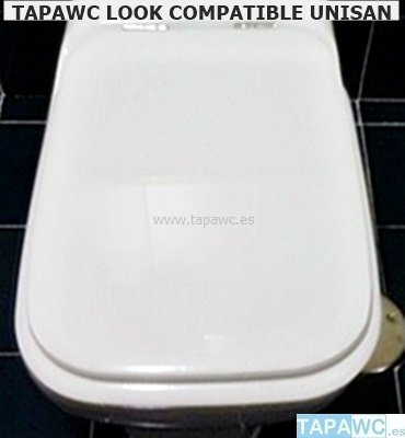 Asiento inodoro LOOK Compatible Tapawc Unisan Sanindusa