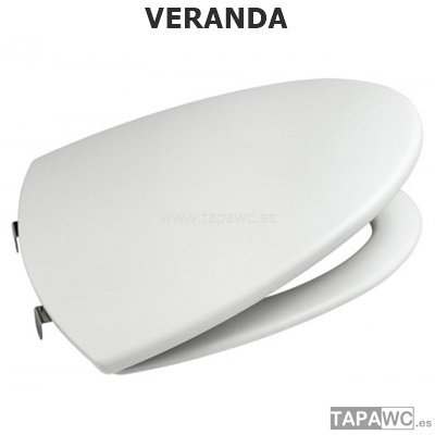 Tapa Wc VERANDA Original  Amortiguado Tapawc Roca