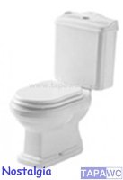 Asiento inodoro NOSTALGIA tapawc compatible Gala