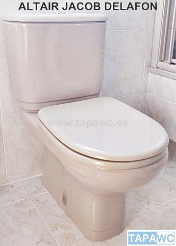 Asiento inodoro ALTAIR Blanco tapawc original Jacob Delafon