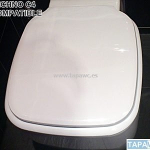 Asiento inodoro TECHNO C4 fijo tapawc compatible Cifial