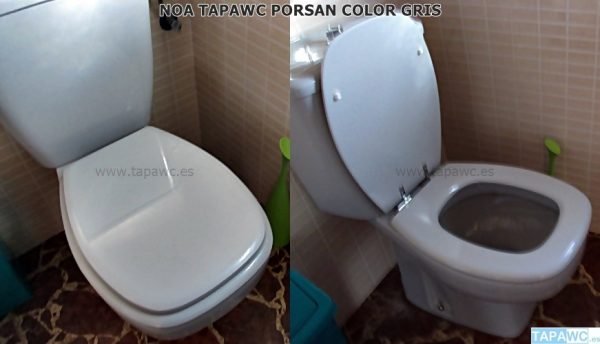 Asiento inodoro NOA Fijo Tapawc Compatible Porsan