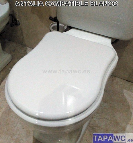 Asiento inodoro ANTALIA Tapawc Compatible Fijo Ideal Standard