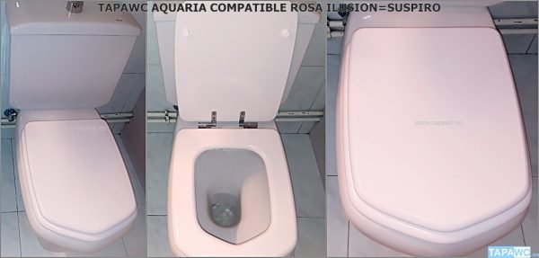 Asiento inodoro AQUARIA tapawc compatible Roca