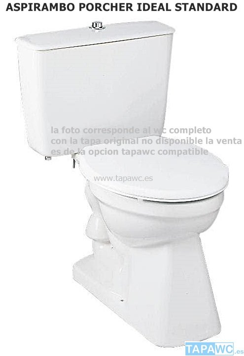 Asiento inodoro ASPIRAMBO Tapawc Compatible Ideal Standard Porcher