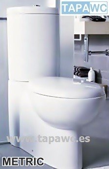 Asiento inodoro METRIC tapawc compatible Noken Porcelanosa