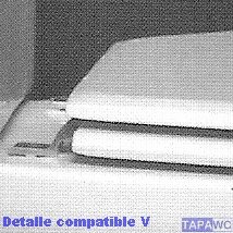 Asiento inodoro LIBERTY tapawc compatible Roca AMORTIGUADO