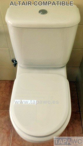 Asiento inodoro ALTAIR  tapawc compatible Jacob Delafon