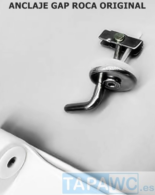 Asiento THE GAP SQUARE compacto 22 original tapawc Roca