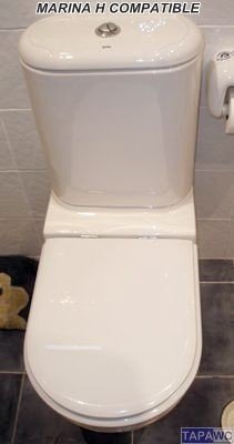 Asiento inodoro MARINA H Compatible Gala