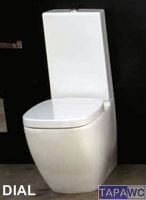 Asiento inodoro DIAL tapawc compatible amortiguado Hidra