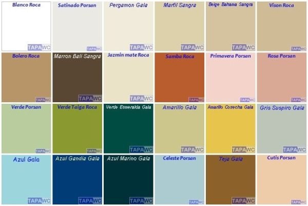 Asiento inodoro CARMEN NUEVO compatible tapawc Roca AMORTIGUADO