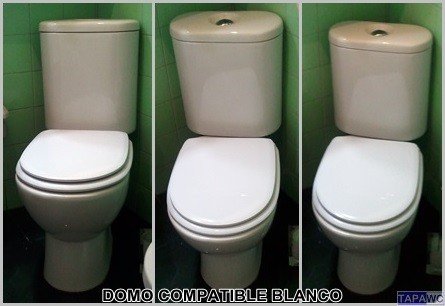 Asiento inodoro DOMO tapawc compatible Sangra