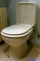 Asiento inodoro SINTESI tapawc AMORTIGUADO compatible Cesame
