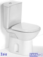 Asiento inodoro ISIS tapawc compatible Sangra