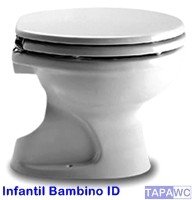 Asiento inodoro Infantil BAMBI SANGRA Ideal Standard tapawc
