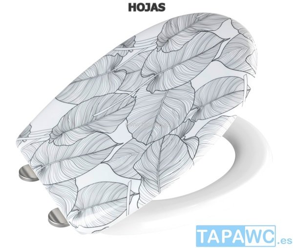 Asiento  HOJAS SAMOA AMORTIGUADO tapawc (ultima unidad)