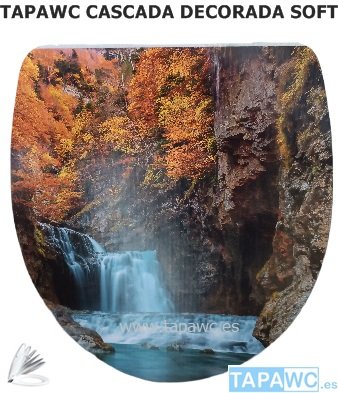 Asiento CASCADA OTOÑO  AMORTIGUADO tapawc