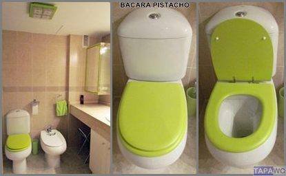 Tapa inodoro compatible VERDE PISTACHO tapawc