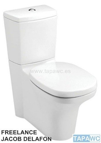Asiento inodoro FREELANCE amortiguado Original Blanco tapawc Jacob Delafon
